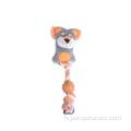 Jouets de chien en peluche durable exquis